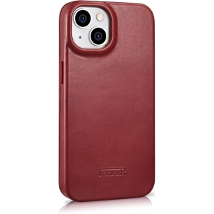 Kup Etui iCarer CE Oil Wax Premium Leather Folio MagSafe Apple iPhone 14 červené - ICR384 - {ean13} - Sklep Home Screen