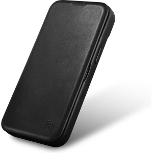 Kup Etui iCarer CE Oil Wax Premium Leather Folio MagSafe Apple iPhone 14 Pro černé - ICR385 - {ean13} - Sklep Home Screen