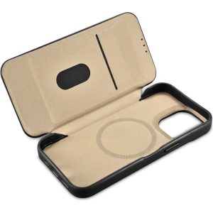 Kup Etui iCarer CE Oil Wax Premium Leather Folio MagSafe Apple iPhone 14 Pro černé - ICR385 - {ean13} - Sklep Home Screen
