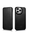 Kup Etui iCarer CE Oil Wax Premium Leather Folio MagSafe Apple iPhone 14 Pro černé - ICR385 - {ean13} - Sklep Home Screen