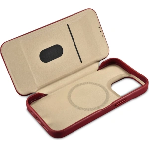 Kup Etui iCarer CE Oil Wax Premium Leather Folio MagSafe Apple iPhone 14 Pro červený - ICR388 - {ean13} - Sklep Home Screen