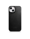 Kup Case iCarer CE Oil Wax Premium Leather Folio MagSafe Apple iPhone 14 Plus / 15 Plus schwarz - ICR389 - {ean13} - Sklep Home Screen
