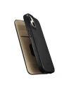 Kup Case iCarer CE Oil Wax Premium Leather Folio MagSafe Apple iPhone 14 Plus / 15 Plus schwarz - ICR389 - {ean13} - Sklep Home Screen