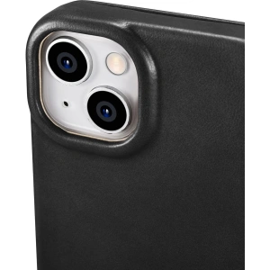 Kup Husă iCarer CE Oil Wax Premium Leather Folio MagSafe Apple iPhone 14 Plus / 15 Plus negru - ICR389 - {ean13} - Sklep Home Screen