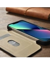Kup Case iCarer CE Oil Wax Premium Leather Folio MagSafe Apple iPhone 14 Plus / 15 Plus schwarz - ICR389 - {ean13} - Sklep Home Screen