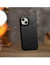 Kup Case iCarer CE Oil Wax Premium Leather Folio MagSafe Apple iPhone 14 Plus / 15 Plus schwarz - ICR389 - {ean13} - Sklep Home Screen