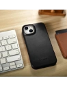 Kup Case iCarer CE Oil Wax Premium Leather Folio MagSafe Apple iPhone 14 Plus / 15 Plus schwarz - ICR389 - {ean13} - Sklep Home Screen