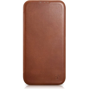 Kup Etui iCarer CE Oil Wax Premium Leather Folio MagSafe Apple iPhone 14 Plus / 15 Plus hnědá - ICR390 - {ean13} - Sklep Home Screen
