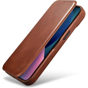 Kup Etui iCarer CE Oil Wax Premium Leather Folio MagSafe Apple iPhone 14 Plus / 15 Plus hnědá - ICR390 - {ean13} - Sklep Home Screen