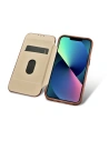 Kup Case iCarer CE Oil Wax Premium Leder Folio MagSafe Apple iPhone 14 Plus / 15 Plus braun - ICR390 - {ean13} - Sklep Home Screen