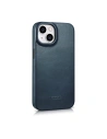 Kup Case iCarer CE Oil Wax Premium Leather Folio MagSafe Apple iPhone 14 Plus / 15 Plus blau - ICR391 - {ean13} - Sklep Home Screen