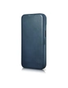 Kup Case iCarer CE Oil Wax Premium Leather Folio MagSafe Apple iPhone 14 Plus / 15 Plus blau - ICR391 - {ean13} - Sklep Home Screen