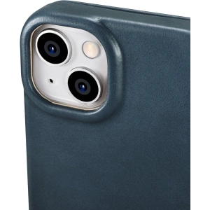 Kup Case iCarer CE Oil Wax Premium Leather Folio MagSafe Apple iPhone 14 Plus / 15 Plus blau - ICR391 - {ean13} - Sklep Home Screen