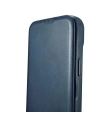 Kup Case iCarer CE Oil Wax Premium Leather Folio MagSafe Apple iPhone 14 Plus / 15 Plus blau - ICR391 - {ean13} - Sklep Home Screen