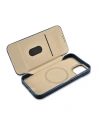 Kup Case iCarer CE Oil Wax Premium Leather Folio MagSafe Apple iPhone 14 Plus / 15 Plus blau - ICR391 - {ean13} - Sklep Home Screen