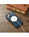 Kup Case iCarer CE Oil Wax Premium Leather Folio MagSafe Apple iPhone 14 Plus / 15 Plus blau - ICR391 - {ean13} - Sklep Home Screen