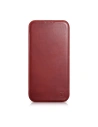 Buy iCarer CE Oil Wax Premium Leather Folio MagSafe Apple iPhone 14 Plus / 15 Plus red - ICR392 - {ean13} - Home Screen Store Europe