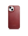 Buy iCarer CE Oil Wax Premium Leather Folio MagSafe Apple iPhone 14 Plus / 15 Plus red - ICR392 - {ean13} - Home Screen Store Europe