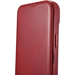 Kup Etui iCarer CE Oil Wax Premium Leather Folio MagSafe Apple iPhone 14 Plus / 15 Plus červené - ICR392 - {ean13} - Sklep Home Screen