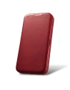 Buy iCarer CE Oil Wax Premium Leather Folio MagSafe Apple iPhone 14 Plus / 15 Plus red - ICR392 - {ean13} - Home Screen Store Europe