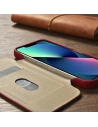 Buy iCarer CE Oil Wax Premium Leather Folio MagSafe Apple iPhone 14 Plus / 15 Plus red - ICR392 - {ean13} - Home Screen Store Europe