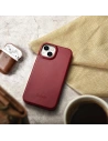 Buy iCarer CE Oil Wax Premium Leather Folio MagSafe Apple iPhone 14 Plus / 15 Plus red - ICR392 - {ean13} - Home Screen Store Europe