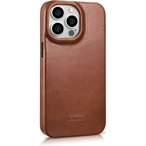 Kup Etui iCarer CE Oil Wax Premium Leather Folio MagSafe Apple iPhone 14 Pro Max hnědá - ICR394 - {ean13} - Sklep Home Screen