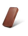 Kup Etui iCarer CE Oil Wax Premium Leather Folio MagSafe Apple iPhone 14 Pro Max hnědá - ICR394 - {ean13} - Sklep Home Screen
