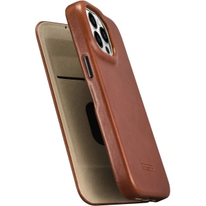 Kup Etui iCarer CE Oil Wax Premium Leather Folio MagSafe Apple iPhone 14 Pro Max hnědá - ICR394 - {ean13} - Sklep Home Screen