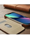 Kup Etui iCarer CE Oil Wax Premium Leather Folio MagSafe Apple iPhone 14 Pro Max hnědá - ICR394 - {ean13} - Sklep Home Screen
