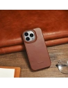 Kup Etui iCarer CE Oil Wax Premium Leather Folio MagSafe Apple iPhone 14 Pro Max hnědá - ICR394 - {ean13} - Sklep Home Screen