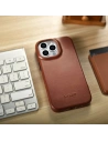Kup Etui iCarer CE Oil Wax Premium Leather Folio MagSafe Apple iPhone 14 Pro Max hnědá - ICR394 - {ean13} - Sklep Home Screen