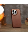 Kup Etui iCarer CE Oil Wax Premium Leather Folio MagSafe Apple iPhone 14 Pro Max hnědá - ICR394 - {ean13} - Sklep Home Screen