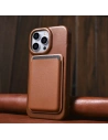 Kup Etui iCarer CE Oil Wax Premium Leather Folio MagSafe Apple iPhone 14 Pro Max hnědá - ICR394 - {ean13} - Sklep Home Screen