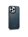 Kup Case iCarer CE Öl Wachs Premium Leder Folio MagSafe Apple iPhone 14 Pro Max blau - ICR395 - {ean13} - Sklep Home Screen