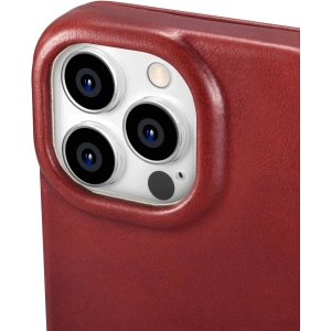 Kup Case iCarer CE Oil Wax Premium Leder Folio MagSafe Apple iPhone 14 Pro Max rot - ICR396 - {ean13} - Sklep Home Screen