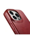 Kup Etui iCarer CE Olajviasz Prémium Bőr Tok MagSafe Apple iPhone 14 Pro Max piros - ICR396 - {ean13} - Sklep Home Screen