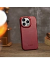 Kup Husă iCarer CE Oil Wax Premium Leather Folio MagSafe Apple iPhone 14 Pro Max roșu - ICR396 - {ean13} - Sklep Home Screen