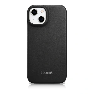 Kup Etui iCarer CE Premium Leather Folio MagSafe Apple iPhone 14 černé - ICR397 - {ean13} - Sklep Home Screen