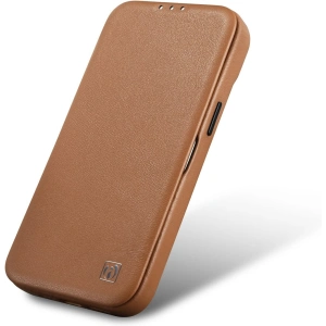 Kup Etui iCarer CE Premium Leather Folio MagSafe Apple iPhone 14 hnědý - ICR398 - {ean13} - Sklep Home Screen