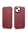 Kup Case iCarer CE Premium Leder Folio MagSafe Apple iPhone 14 rot - ICR399 - {ean13} - Sklep Home Screen