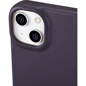 Kup Etui iCarer CE Premium Leather Folio MagSafe Apple iPhone 14 tmavě fialové - ICR400 - {ean13} - Sklep Home Screen