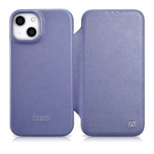 Kup Etui iCarer CE Premium Leather Folio MagSafe Apple iPhone 14 jasnofioletowy - ICR401 - {ean13} - Sklep Home Screen