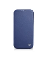Kup Case iCarer CE Premium Leder Folio MagSafe Apple iPhone 14 blau - ICR402 - {ean13} - Sklep Home Screen