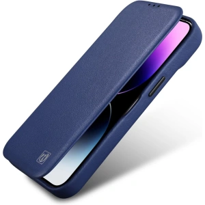 Kup Etui iCarer CE Premium Leather Folio MagSafe Apple iPhone 14 modrý - ICR402 - {ean13} - Sklep Home Screen