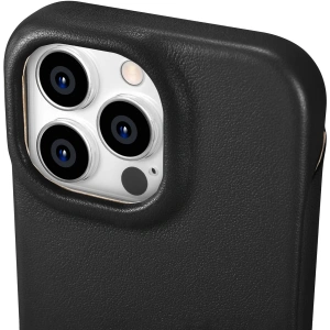 Kup Husă iCarer CE Premium Leather Folio MagSafe Apple iPhone 14 Pro negru - ICR403 - {ean13} - Sklep Home Screen
