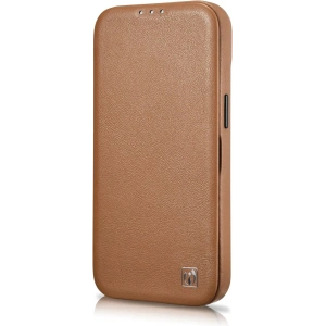 Kup Etui iCarer CE Premium Leather Folio MagSafe Apple iPhone 14 Pro hnědá - ICR404 - {ean13} - Sklep Home Screen