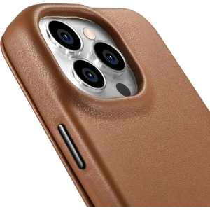 Kup Etui iCarer CE Premium Leather Folio MagSafe Apple iPhone 14 Pro hnědá - ICR404 - {ean13} - Sklep Home Screen