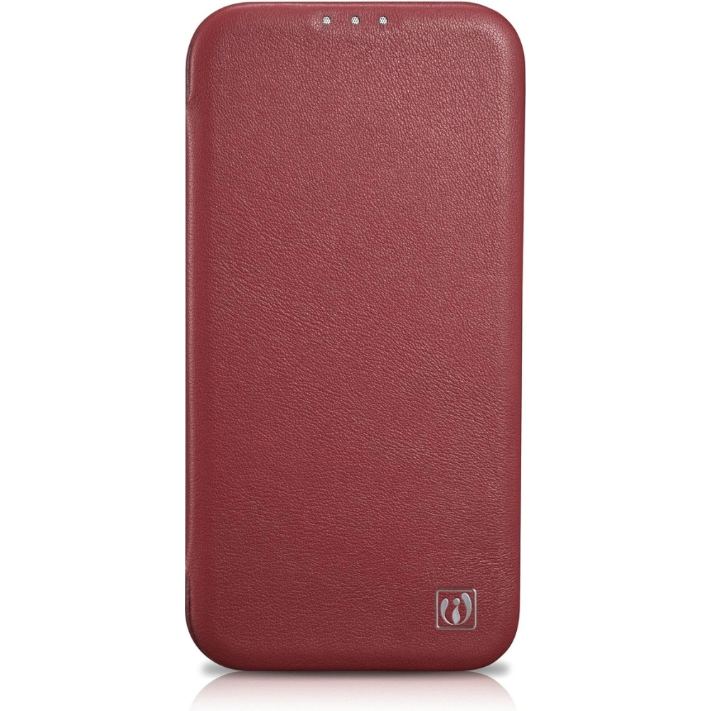 Etui iCarer CE Premium Leather Folio MagSafe Apple iPhone 14 Pro czerwony