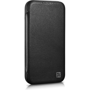 Kup Etui iCarer CE Premium Leather Folio MagSafe Apple iPhone 14 Plus / 15 Plus černé - ICR409 - {ean13} - Sklep Home Screen